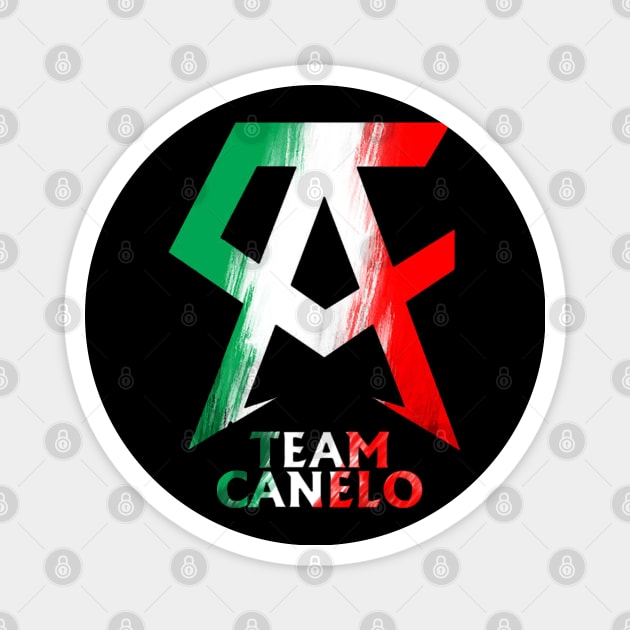 the winner of team canelo alvarez Magnet by Brown777